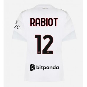 AC Milan Adrien Rabiot #12 Gostujuci Dres za Ženska 2026-27 Kratak Rukavima